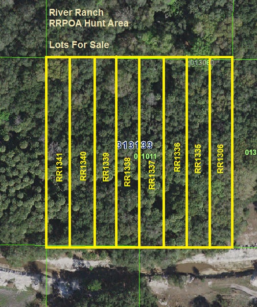 River Ranch access hunt lot for sale RRPOA area