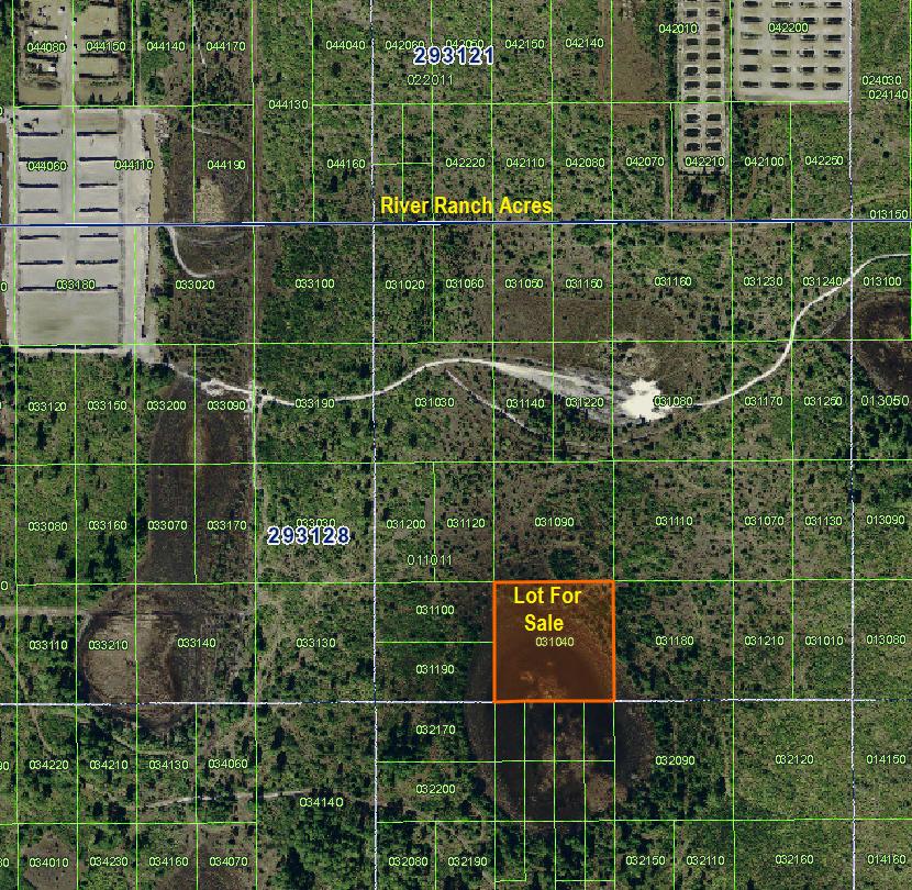 River Ranch Acres Land Lot For Sale in RRPOA area