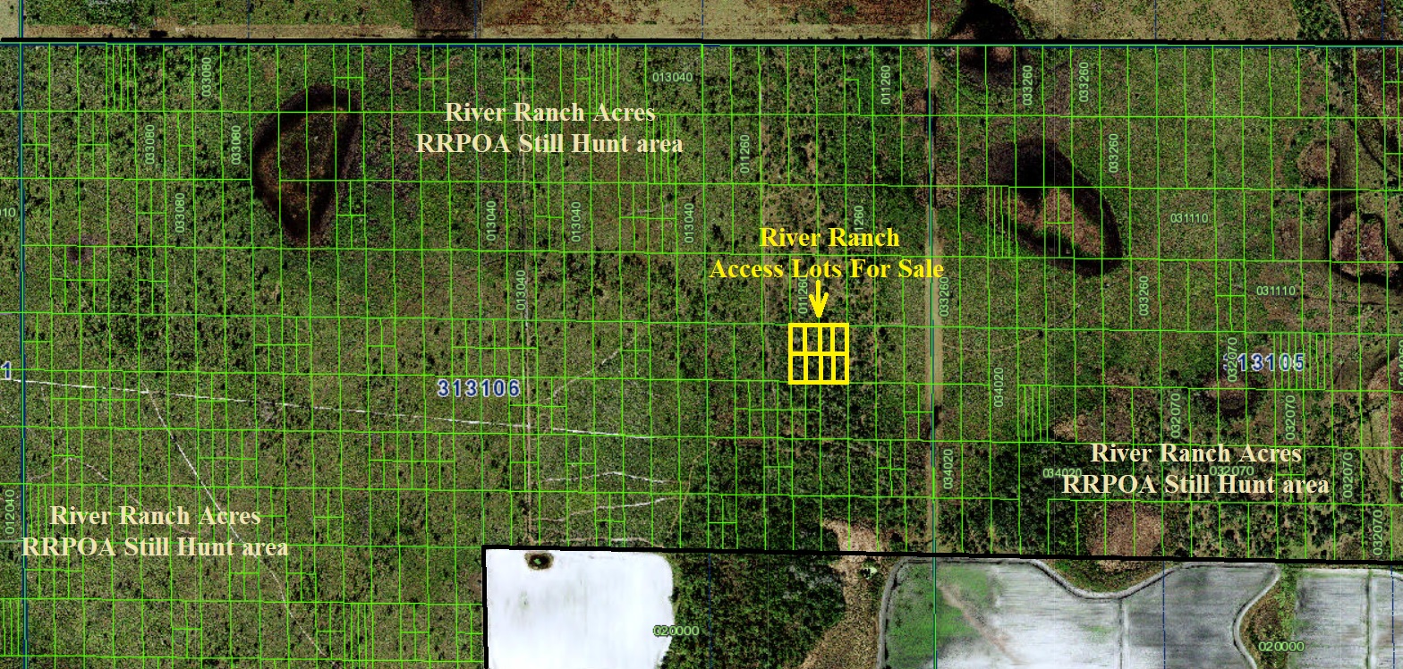 River Ranch Acres RRPOA Access Still Hunt Lot For Sale Florida Recreational Land
