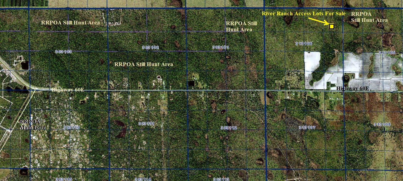 River Ranch Acres RRPOA Access Still Hunt Lot For Sale Florida Recreational Land