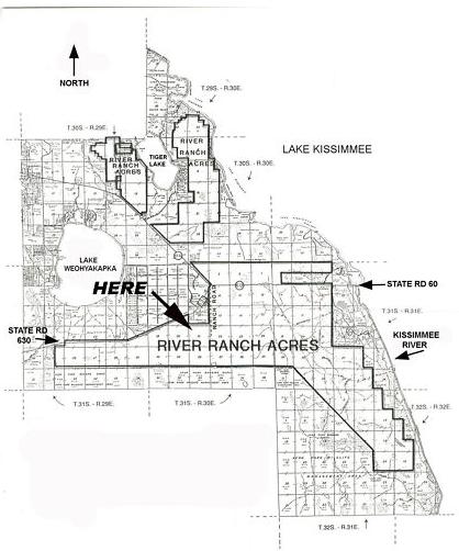 River Ranch Acres Plat Map